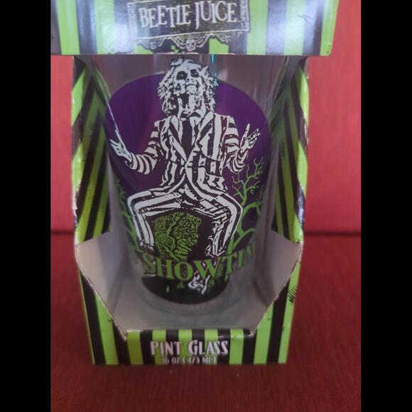 Beetlejuice pint glass - Picture 2 of 5